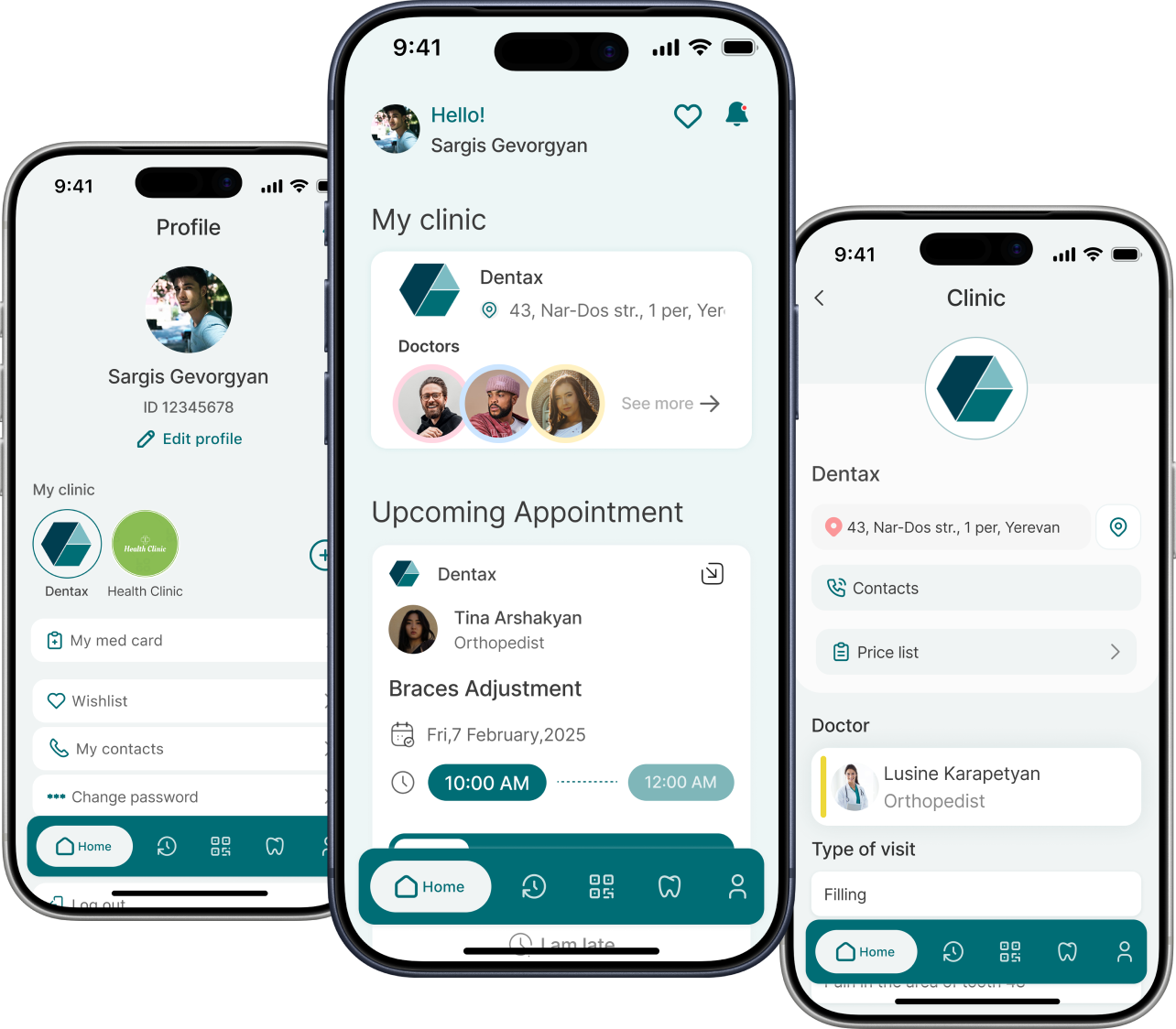 Mobile application mock